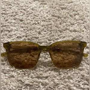 Crap eyewear green “the conga jet” sunglasses